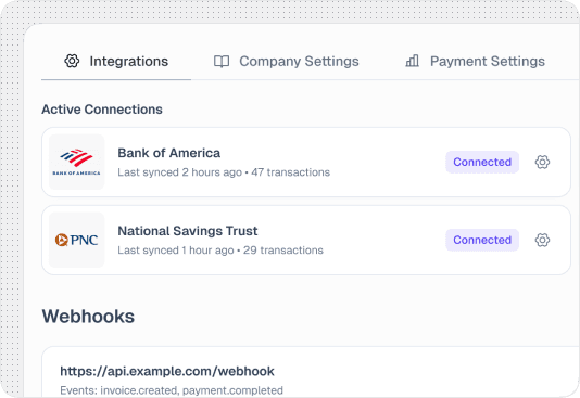 API & Integrations