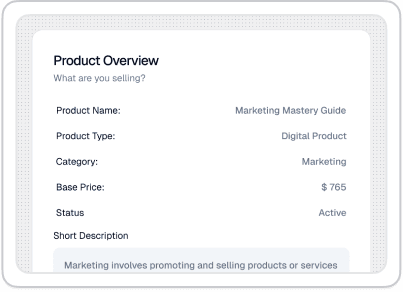 Product & Service